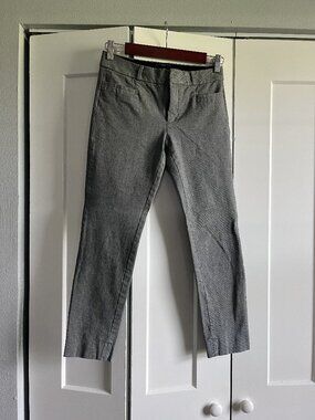 Banana Republic Gray Sloan Cigarette Work Slacks